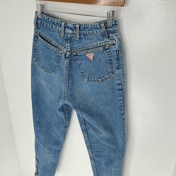 Vintage Guess by Georges Marciano Jeans Womens 29 Size 25x25 Light Wash USA 90s - Picture 8 of 16